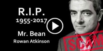 Mr. Bean no ha muerto: es una ciberestafa